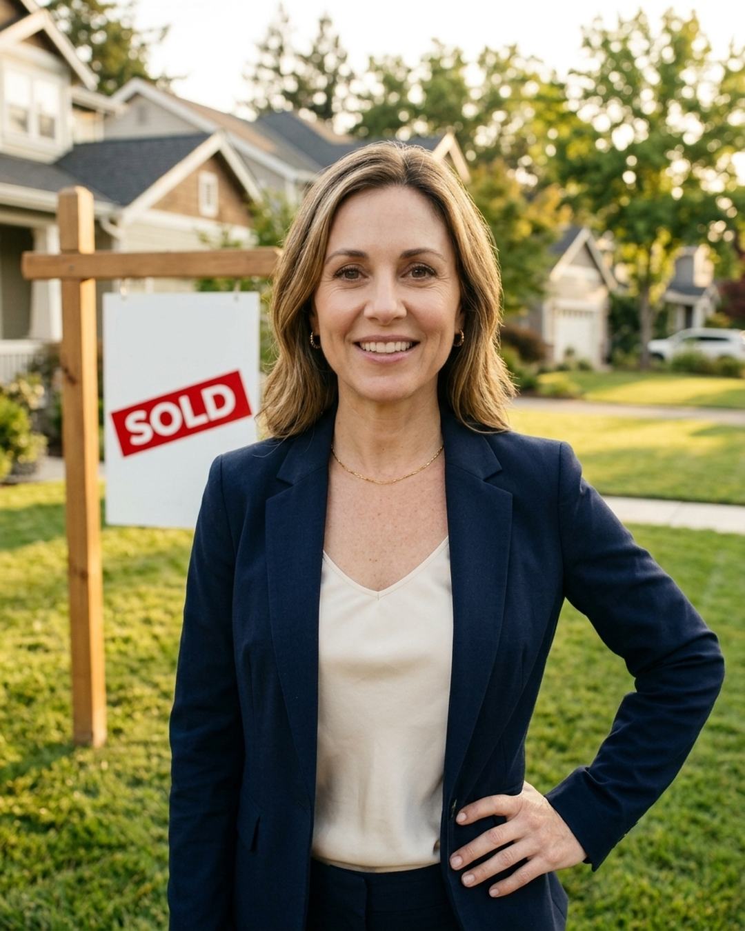 Sample: the agent with a SOLD sign